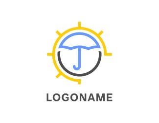 Projekt graficzny logo dla firmy online Sun care